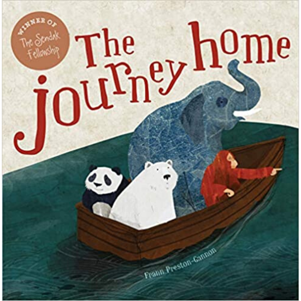 The Journey Home by Frann Preston-Gannon, book cover.