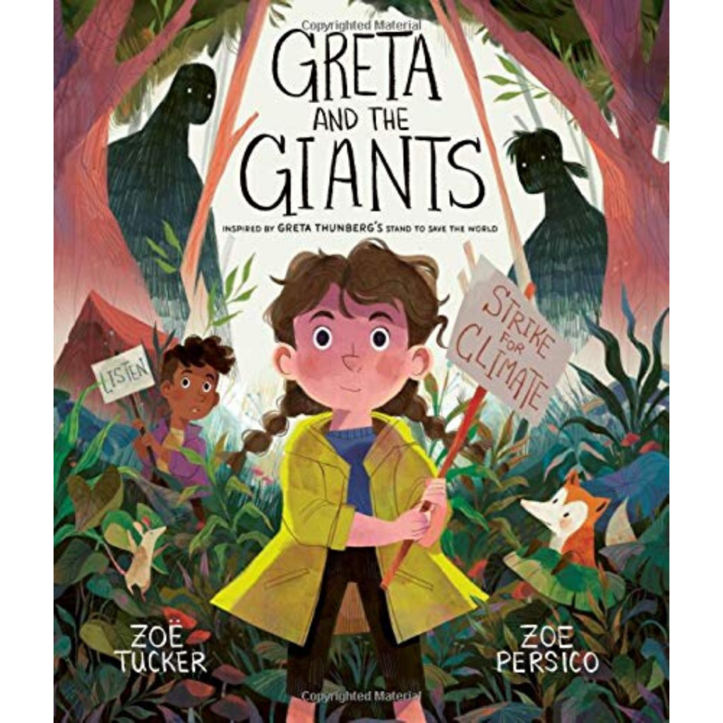 Greta and the Giants by Zoe tucker and Zoe Persico, book cover.